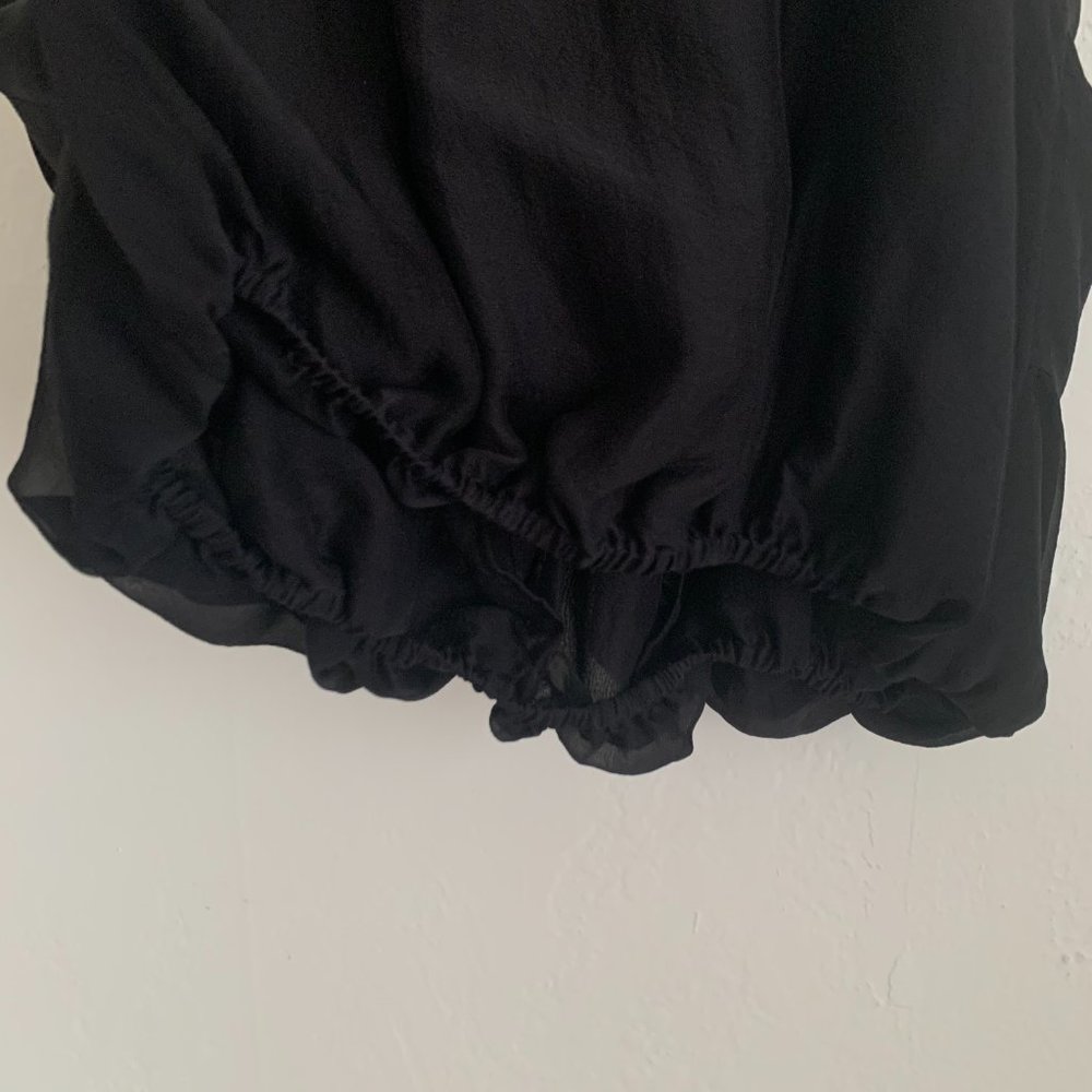 Stella McCartney Silk Blouse Black Size IT 40 - Picture 7 of 11